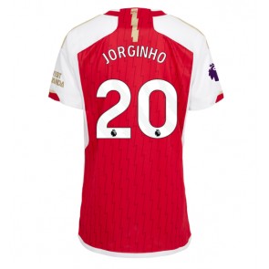 Arsenal Jorginho Frello #20 Hjemmebanetrøje Dame 2023-24 Kort ærmer